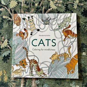 Cats Coloring for Mindfulness coloring book